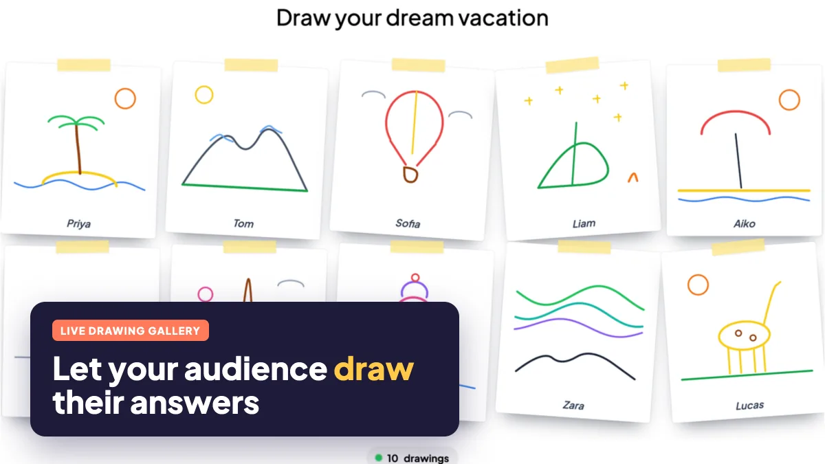 Let Your Audience Draw: How to Run a Live Drawing Activity in Any Presentation
