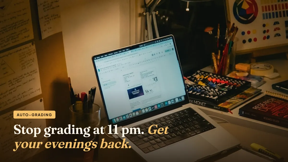 How Auto-Grading Saves Teachers Hours Every Week
