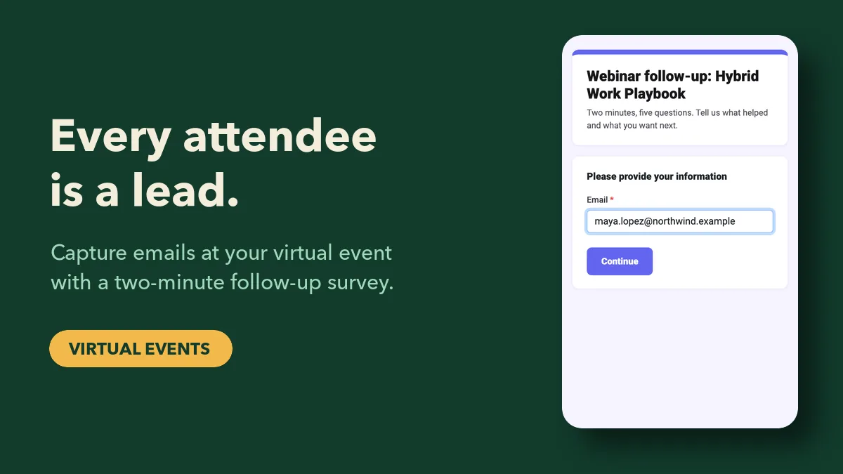 How to Capture Leads at Your Next Virtual Event