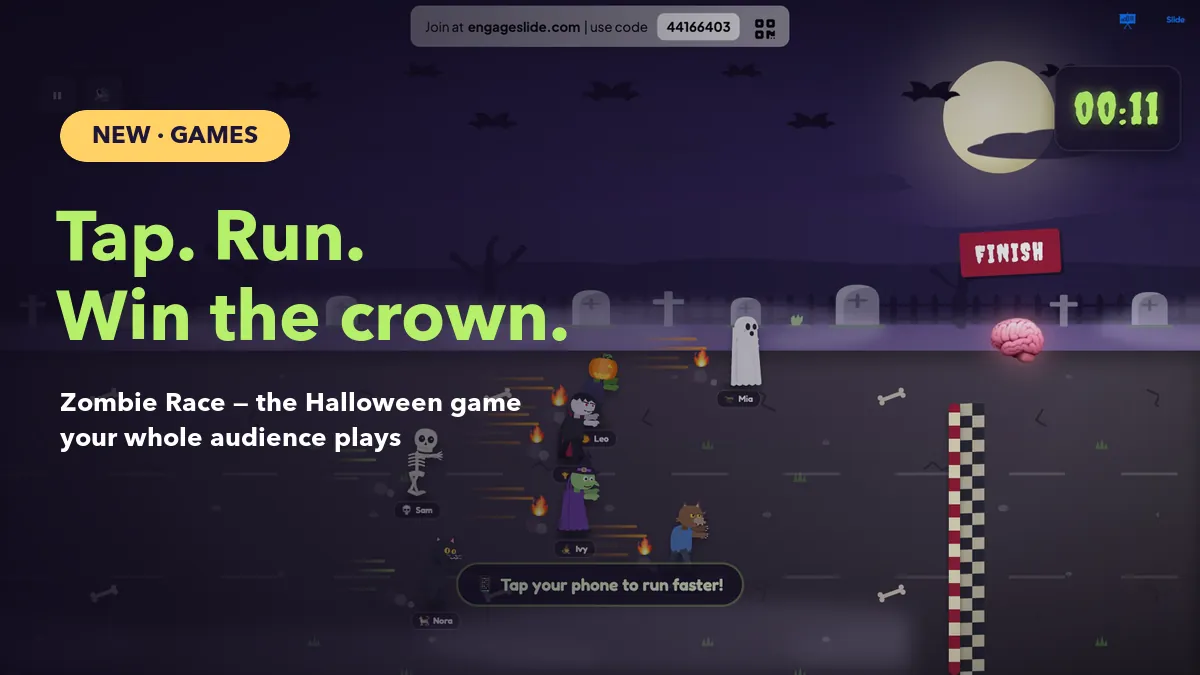Zombie Race: A Halloween Tap-to-Run Game Your Whole Audience Plays