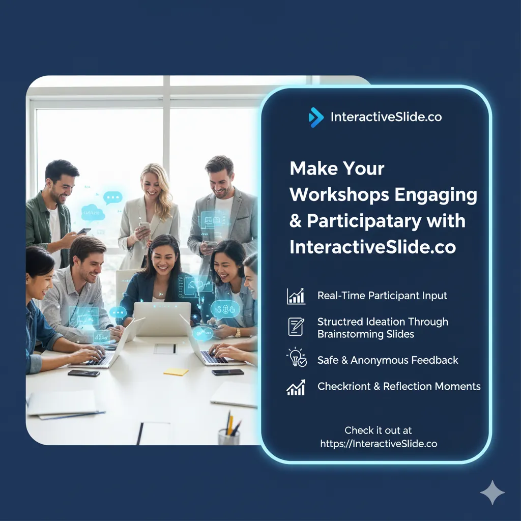 Make Your Workshops More Engaging & Participatory with EngageSlide